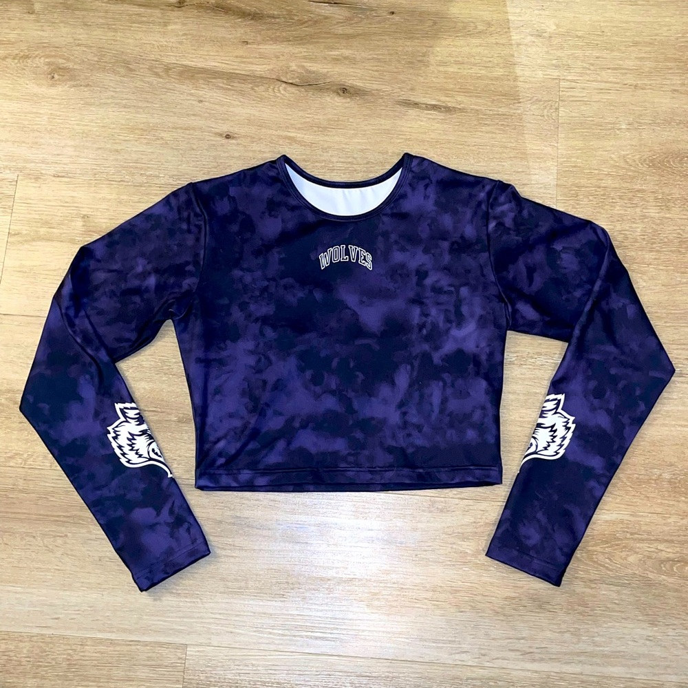 Darc Sport Purple Crop Top